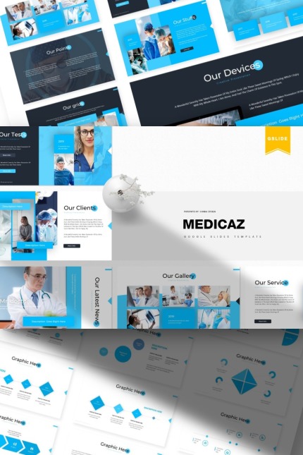 Template #84397 Medicine Health Webdesign Template - Logo template Preview