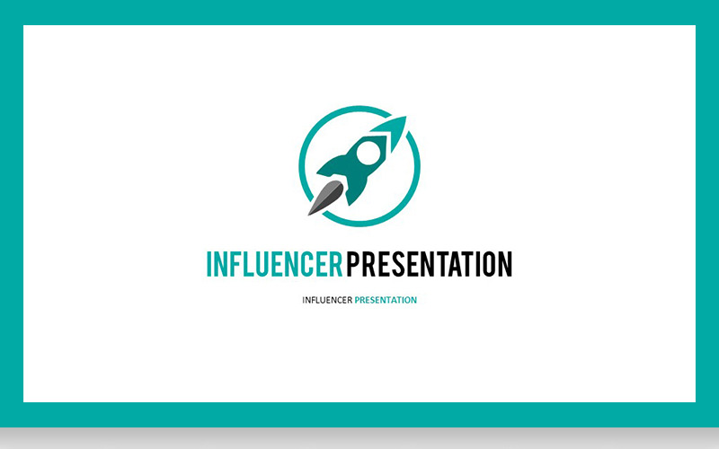 Influencer-Business PowerPoint template PowerPoint Template