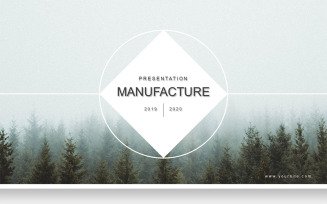 Manufacturing 2019 PowerPoint template