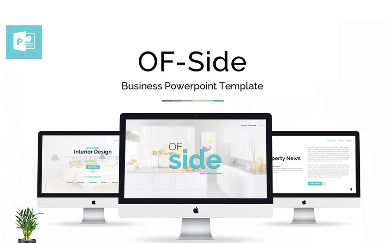 Of-Side PowerPoint template PowerPoint Template
