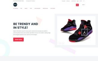 Sneakers - Shoe Store eCommerce Clean OpenCart Template