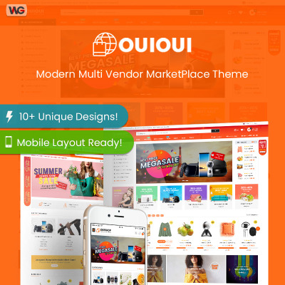 Tema WooCommerce OuiOui - Multi Vendor MarketPlace #84419