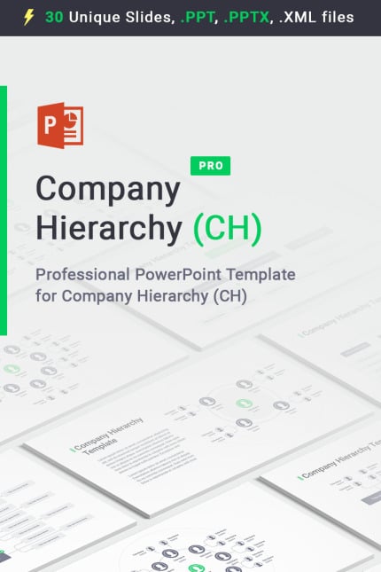 Template #84447 Company Hierarchy Webdesign Template - Logo template Preview