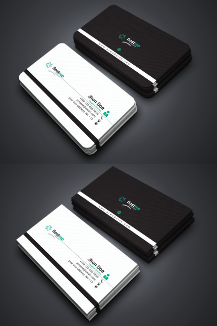 Template #84475 Card Corporate Webdesign Template - Logo template Preview