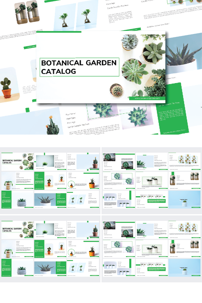 Botanical Google Slide Template Google Slides