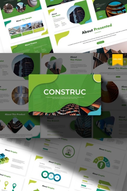 Template #84499 Construction Site Webdesign Template - Logo template Preview