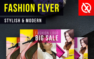 Stylish & Modern Fashion Flyer - Sale Corporate Identity Design