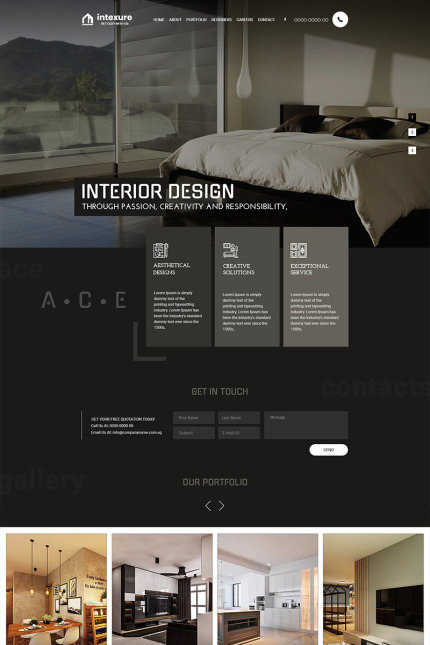 Kit Graphique #84508 Design Maison Web Design - Logo template Preview