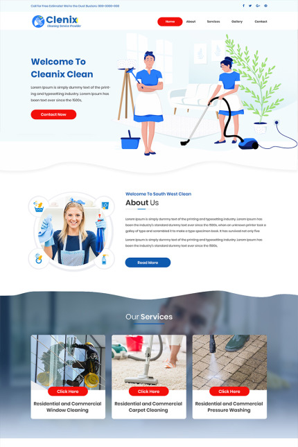 Template #84596 Clean Company Webdesign Template - Logo template Preview