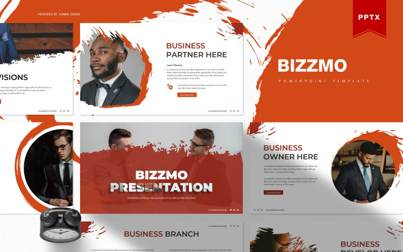 Bizzmo | PowerPoint template PowerPoint Template