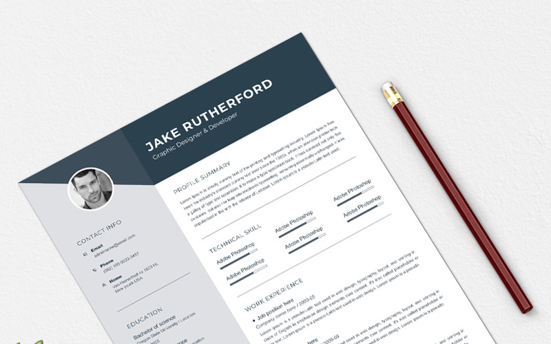 Jake Resume Template