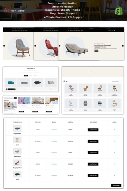 Kit Graphique #84604 Shopifytemplates Ecommercemagasin Web Design - Logo template Preview