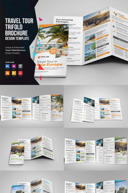 Template #84697 Resort Brochure Webdesign Template - Logo template Preview