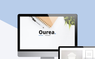 Ourea - Minimal Google Slides