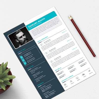 Zackary Resume Template