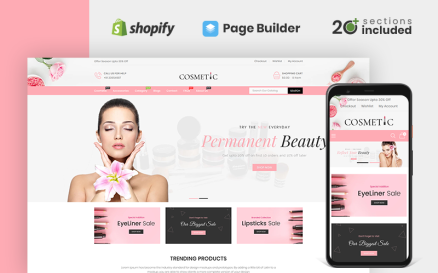 Cosmetics Store Shopify Theme