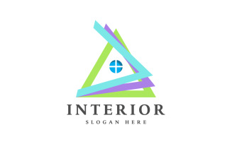 Creative Home Interior Design Logo Design