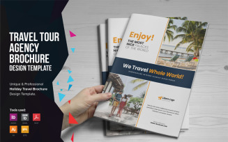 TourX - Holiday Travel Brochure Catalog - Corporate Identity Template