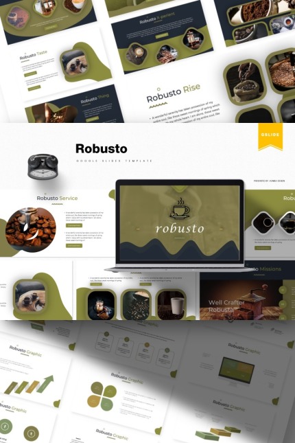 Template #84833 Robusta Arabica Webdesign Template - Logo template Preview