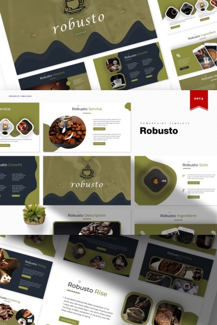 Template #84844 Robusta Arabica Webdesign Template - Logo template Preview