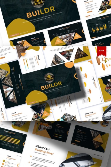 Template #84850 Builder Building Webdesign Template - Logo template Preview