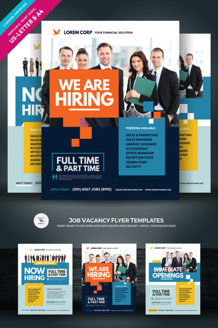 Template #84881 Employment Vacant Webdesign Template - Logo template Preview