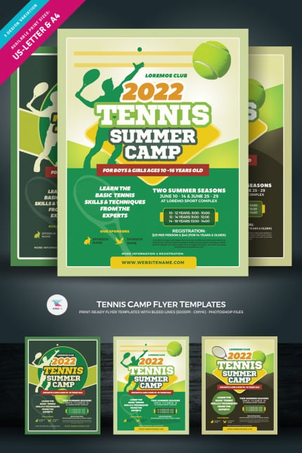 Template #84884 Ball Camp Webdesign Template - Logo template Preview