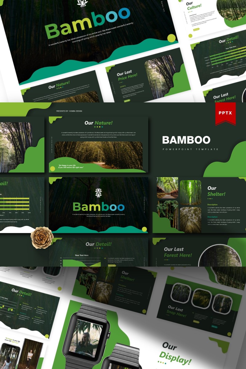 Bamboo | PowerPoint Template #84848