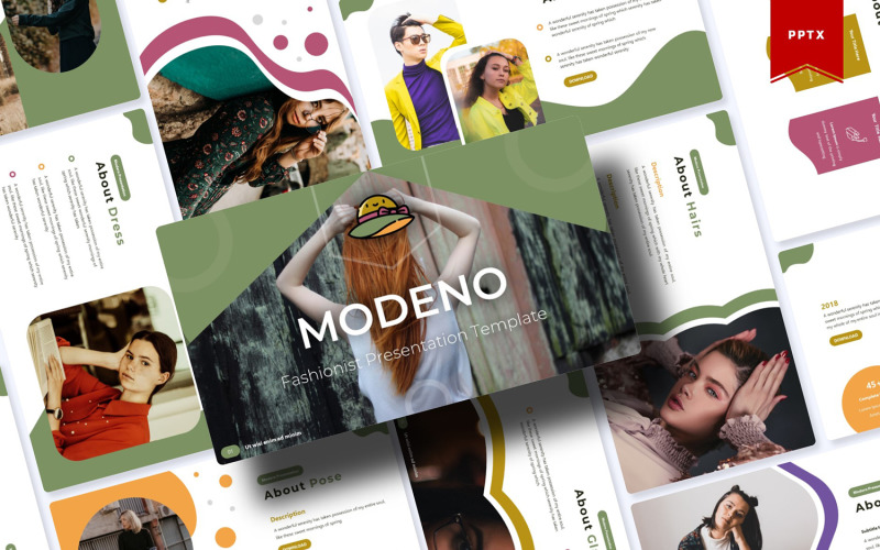 Modeno | PowerPoint template PowerPoint Template
