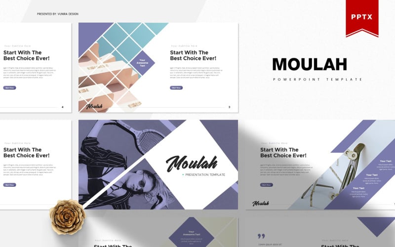 Moulah | PowerPoint template PowerPoint Template