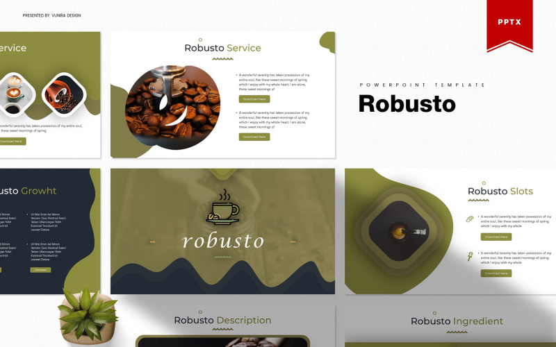 Robusto | PowerPoint template PowerPoint Template