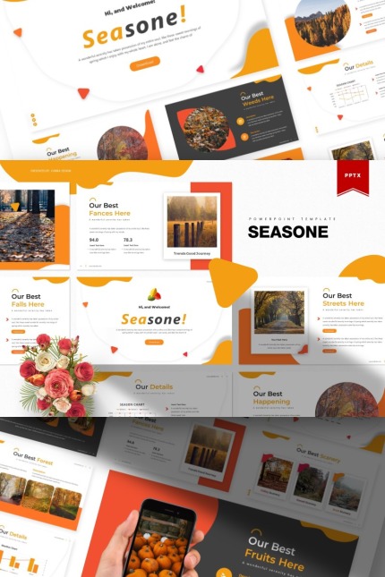 Template #84901 Autumn Season Webdesign Template - Logo template Preview