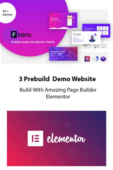Template #84926 Elementor Responsive Webdesign Template - Logo template Preview