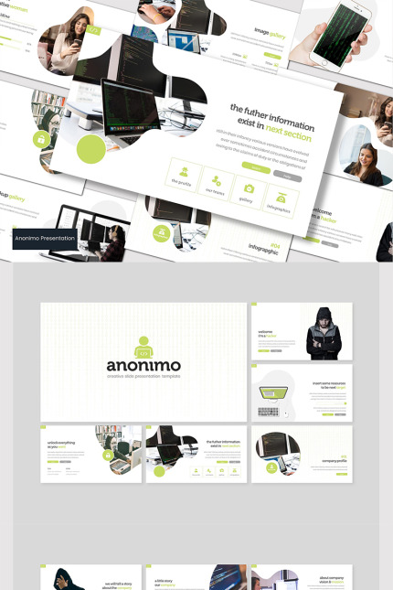 Template #84950 Creative Simple Webdesign Template - Logo template Preview