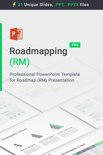 Template #84958 Road Map Webdesign Template - Logo template Preview