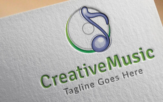 CreativeMusic Logo Template