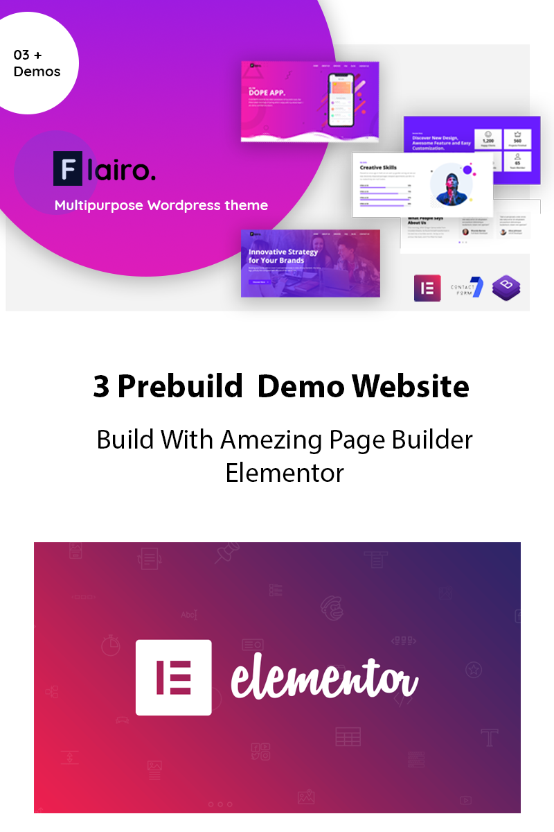 Flairo - Responsive WordPress Theme