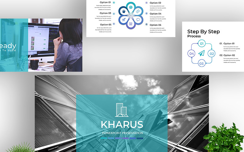 KHARUS - Multipurpose PowerPoint template PowerPoint Template