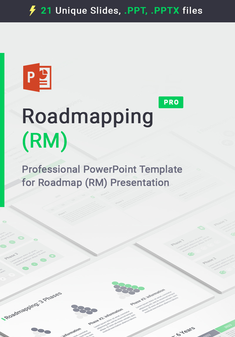 Roadmapping PowerPoint Template #84958