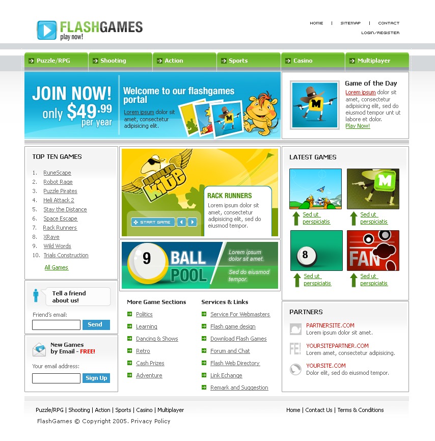 flash-games-website-template-8548
