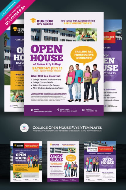 Template #85006 Admission Campus Webdesign Template - Logo template Preview