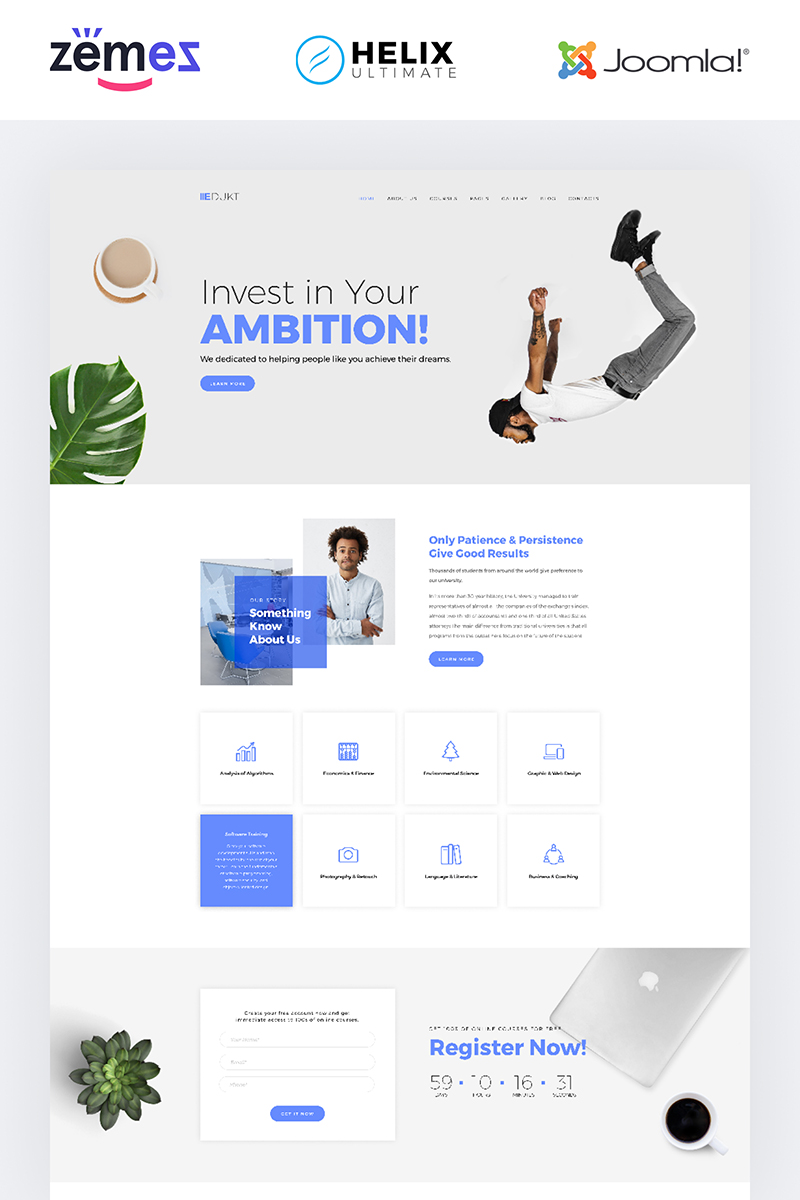 Edukt - Education Multipage Creative №85003