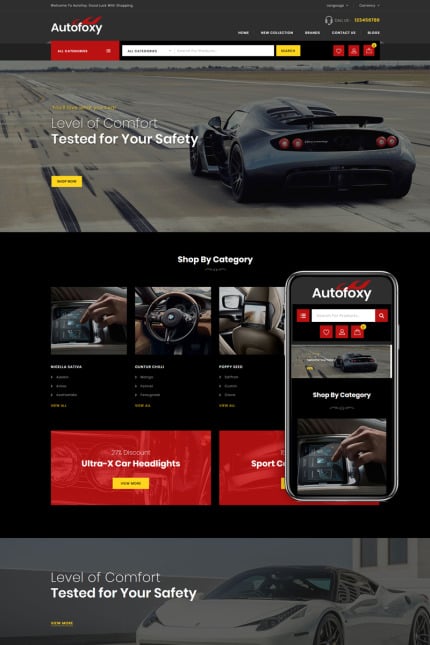Template #85154 Spare Parts Webdesign Template - Logo template Preview
