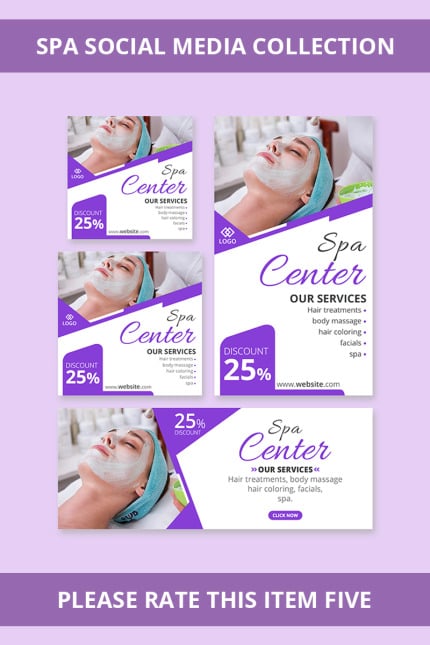 Kit Graphique #85160 Pack Spa Divers Modles Web - Logo template Preview