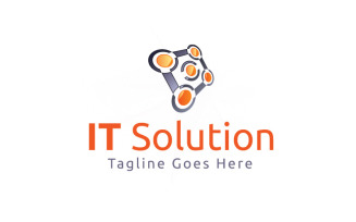 IT Solution Logo Template