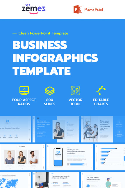 Template #85229 Blue Business Webdesign Template - Logo template Preview