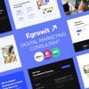 Egrowit - Digital Marketing Consultant WordPress Elementor Theme