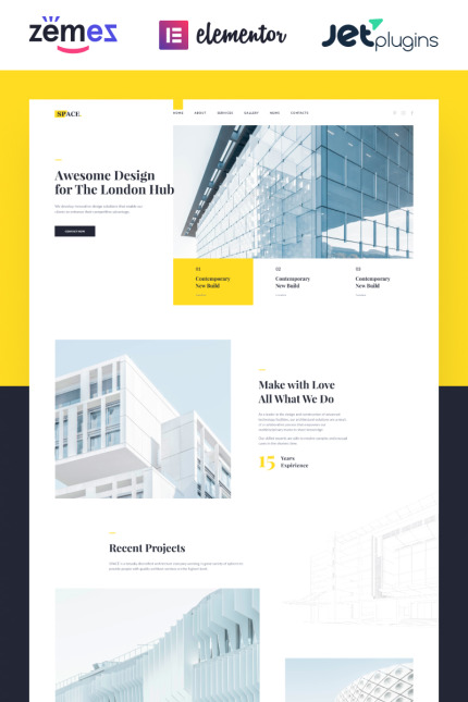 Template #85291 Architech Project Webdesign Template - Logo template Preview