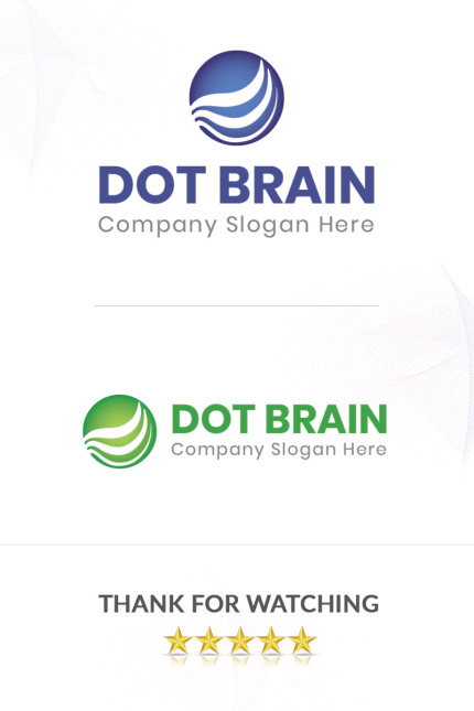 Template #85296 Brain Logo Webdesign Template - Logo template Preview