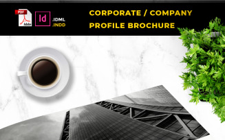 Company Profile Brochure A4 - Corporate Identity Template